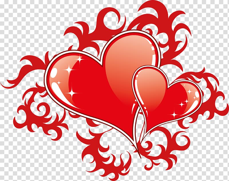 Heart Love , valentine\'s day transparent background PNG clipart