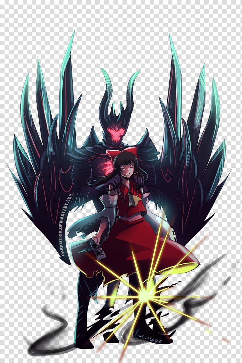 Dota 2 Touhou Project Defense of the Ancients Reimu Hakurei Art, horns transparent background PNG clipart