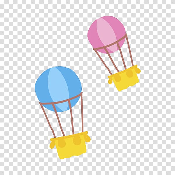 Hot air balloon Parachute, Colored parachute transparent background PNG clipart