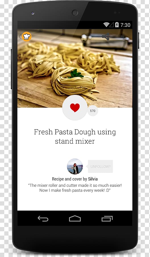 Smartphone Recipe Android COOKPAD Inc., smartphone transparent background PNG clipart
