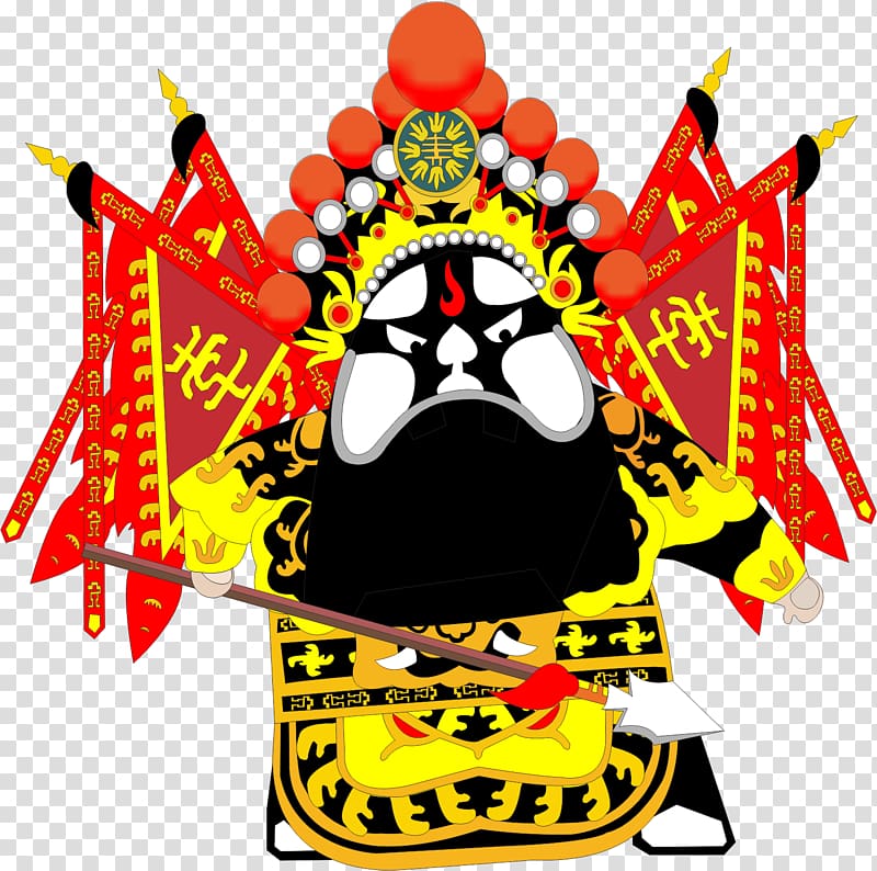 Peking opera, Opera characters transparent background PNG clipart