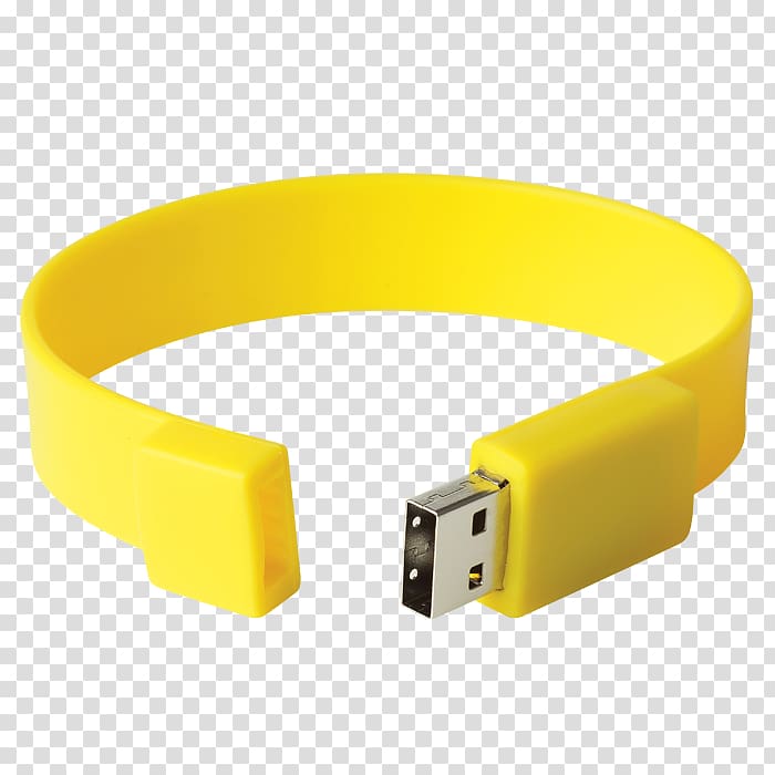 USB Flash Drives Wristband Bracelet Micro-USB, USB transparent background PNG clipart