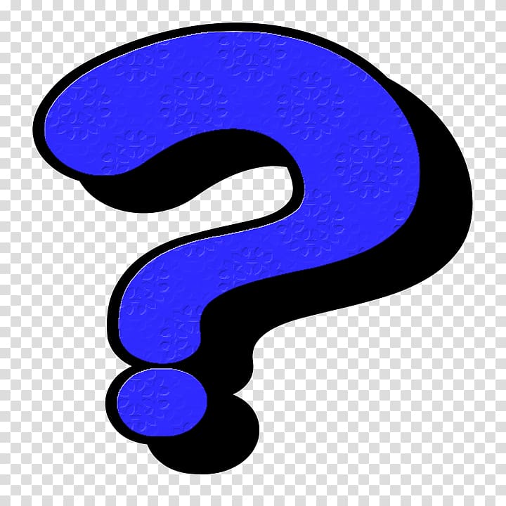 Question mark Punctuation , QUESTION MARK transparent background PNG clipart