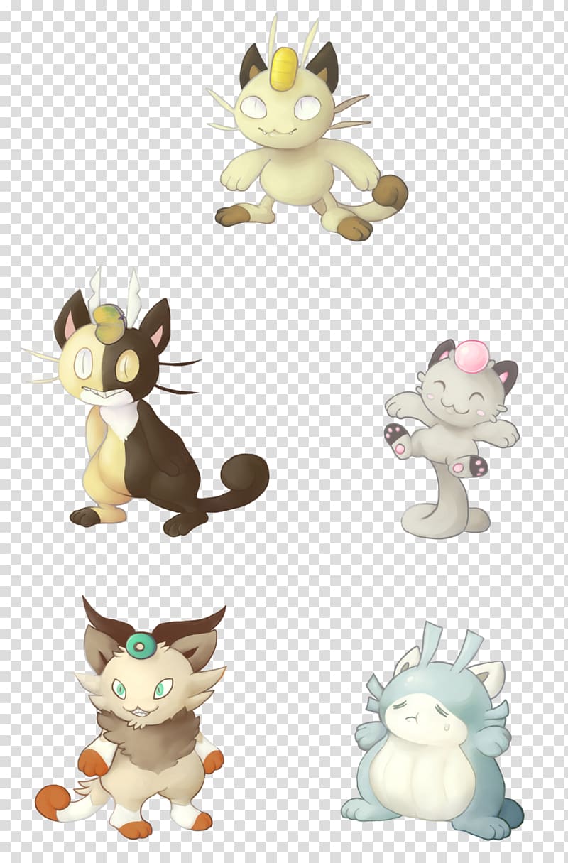 Cat Meowth Pokémon X and Y Persian, Cat transparent background PNG clipart
