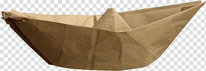 brown paper boat, Paper Boat Icon, Beautiful brown paper boat transparent background PNG clipart