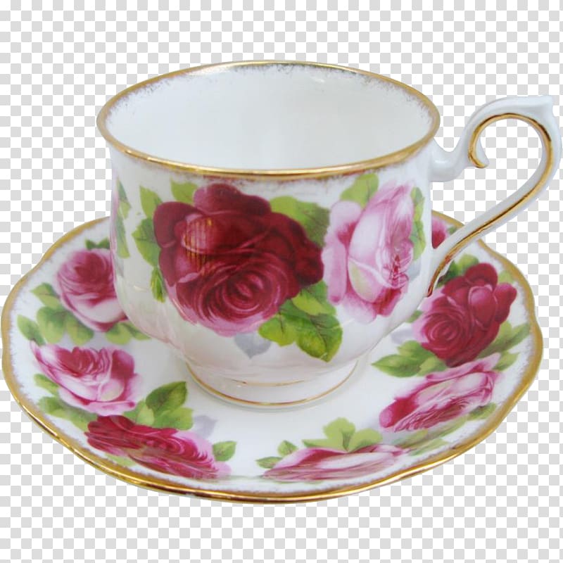 Coffee cup Tea Porcelain Saucer Mug, British Tea transparent background PNG clipart