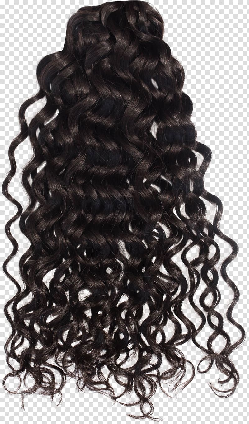 Artificial hair integrations Wig Hairstyle, curly transparent background PNG clipart