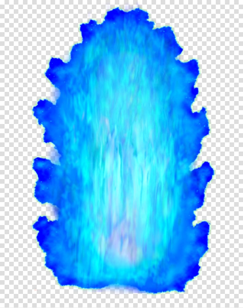 Goku Majin Buu Vegeta Nappa Cell, blue aura transparent background PNG clipart