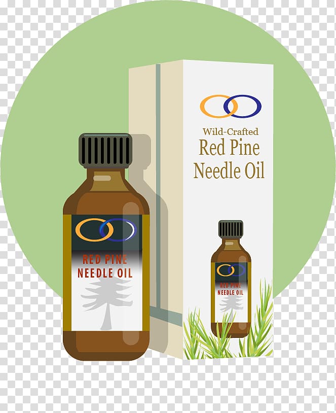Organic food Pine oil Red pine needle, oil transparent background PNG clipart