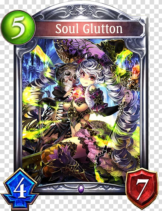 Shadowverse カード ネクロマンシー Card game, glutton transparent background PNG clipart