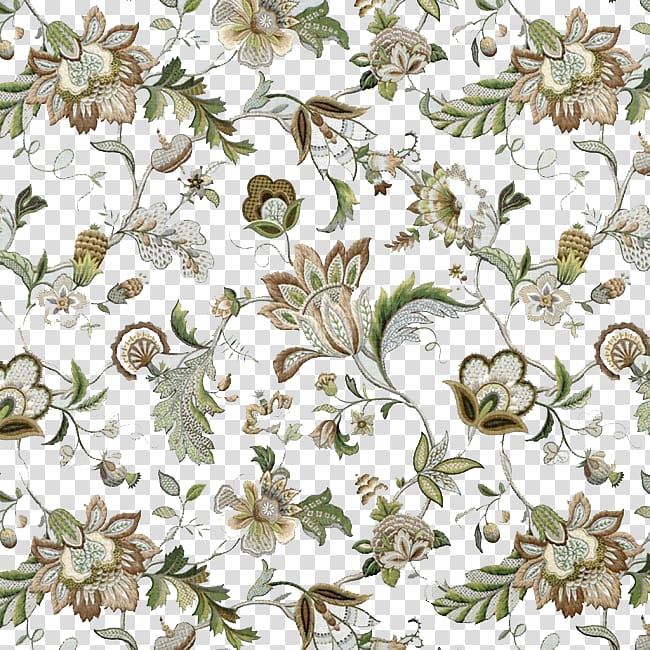 P Kaufmann Contract Textile Linen Rayon Upholstery, Retro flower transparent background PNG clipart