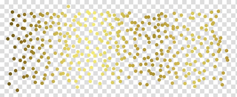 Gold dots, Paper Gold Confetti , black background transparent background  PNG clipart | HiClipart