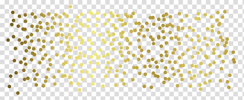 gold dots, Paper Gold Confetti , black background transparent background PNG clipart