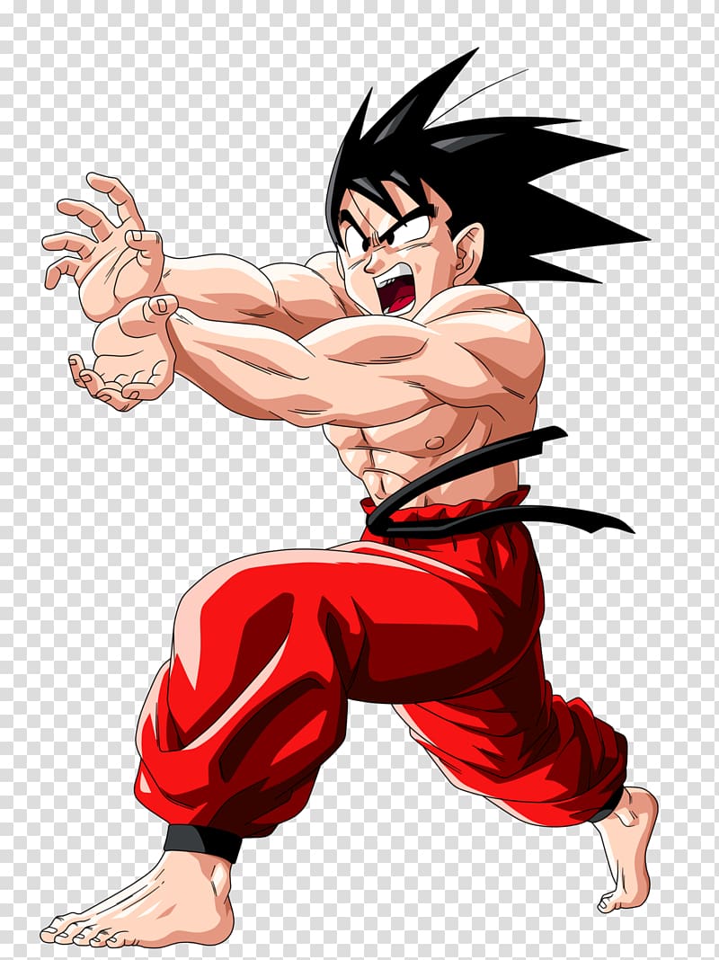 goku kamehameha side view