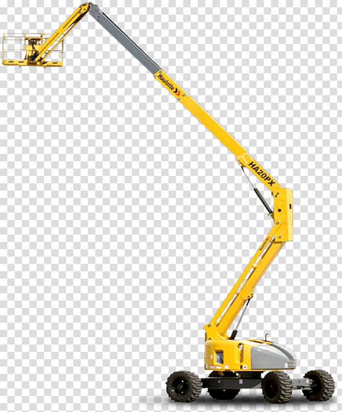 Aerial work platform Elevator Crane Haulotte Telescopic handler, overhead crane transparent background PNG clipart