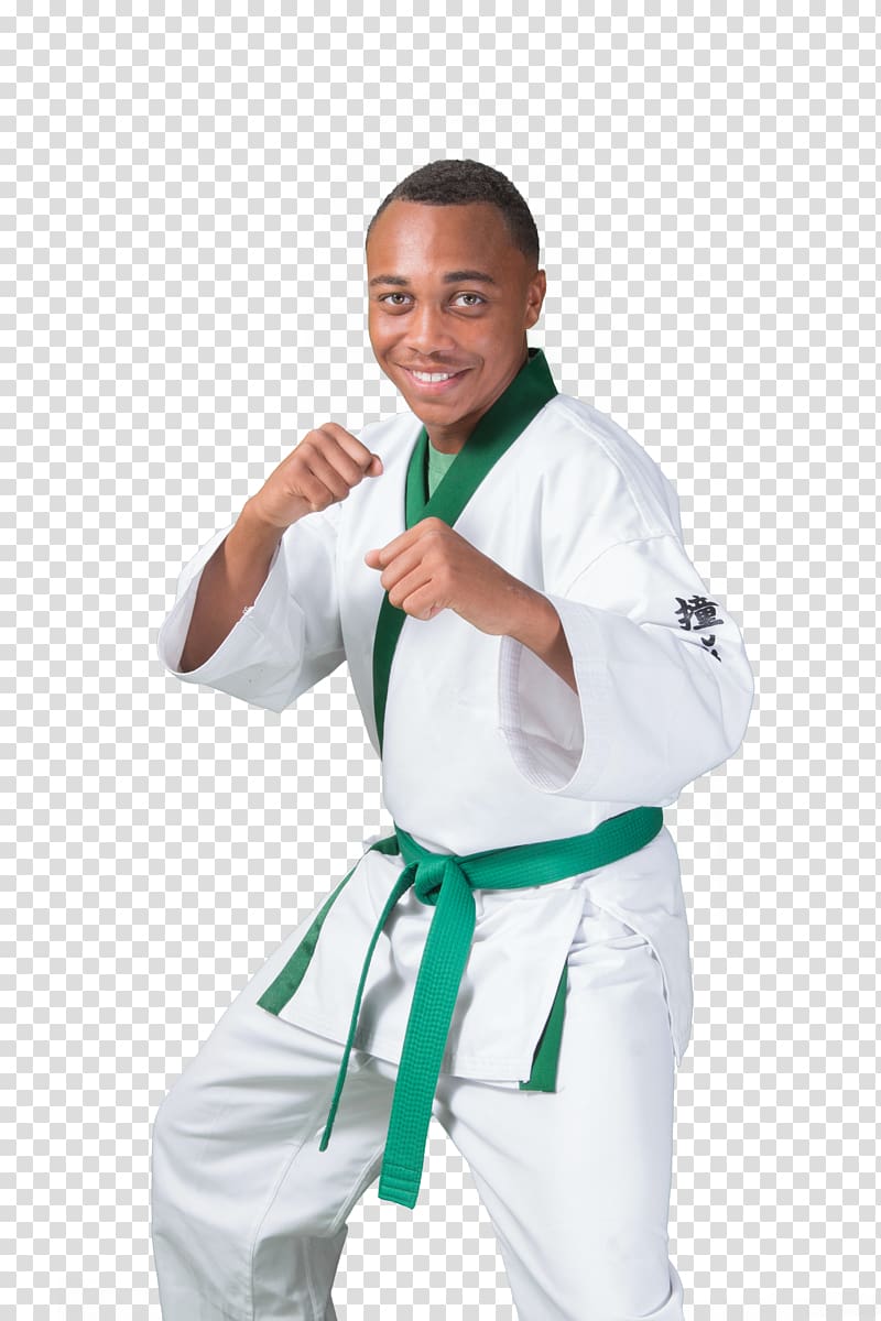Dobok Clothing Karate Tang Soo Do Martial arts, karate transparent background PNG clipart