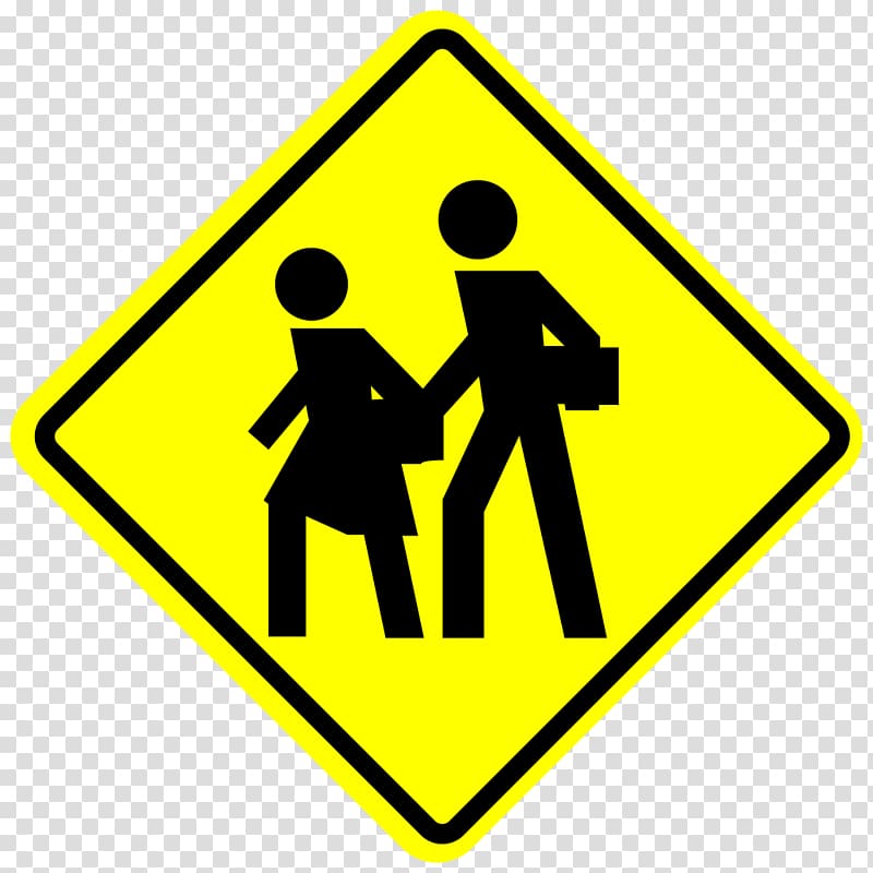 Traffic sign Warning sign Manual on Uniform Traffic Control Devices Road, road transparent background PNG clipart