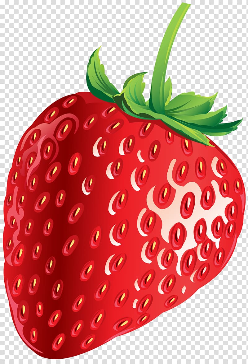 red strawberry illustration, Strawberry Fruit Frutti di bosco , Strawberry transparent background PNG clipart