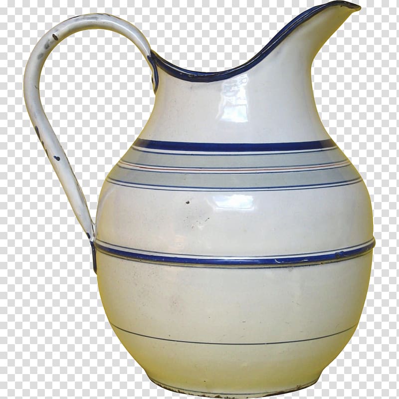 Jug Ceramic Pottery Kettle Pitcher, kettle transparent background PNG clipart