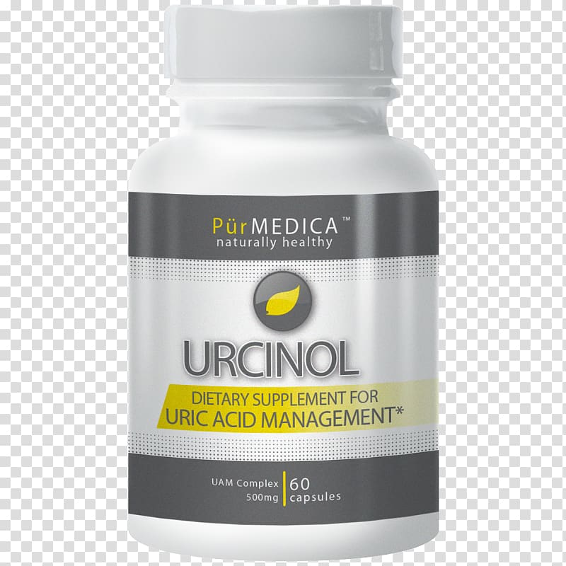 Dietary supplement Gout Urcinol, The Leading Uric Acid Supplement, 30 Day Supply., no fever kidney pain transparent background PNG clipart