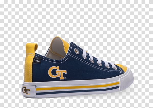 Georgia Institute of Technology Skate shoe Sneakers Converse, georgia tech yellow jackets logo transparent background PNG clipart