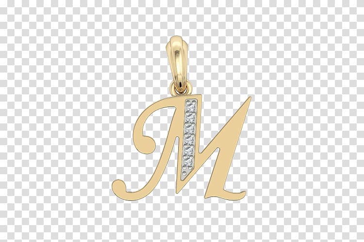Earring Charms & Pendants Jewellery Gold Charm bracelet, alphabet collection transparent background PNG clipart