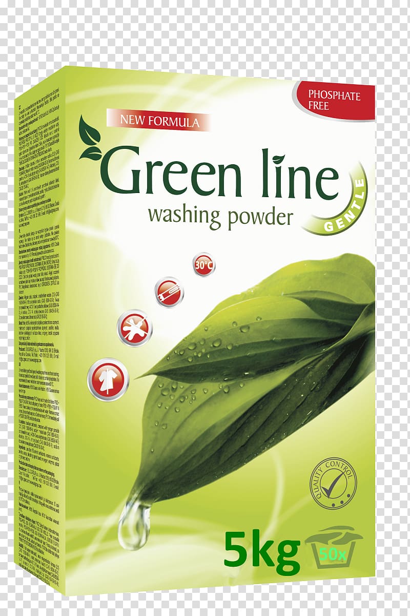 Laundry Detergent Powder Washing Cleaning agent, green line transparent background PNG clipart