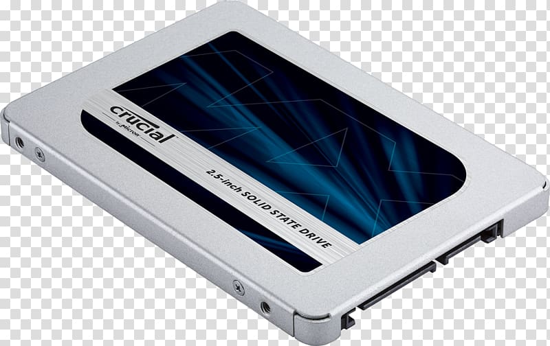 Solid-state drive Crucial MX500 SSD Serial ATA Terabyte Crucial Technology, others transparent background PNG clipart