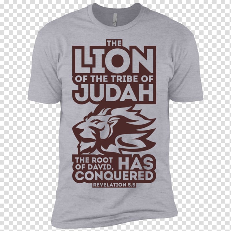 T-shirt Kingdom of Judah Hoodie Lion of Judah Tribe of Judah, Lion of Judah transparent background PNG clipart