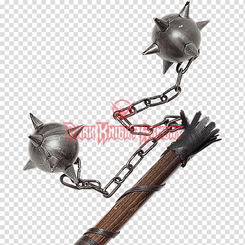 Flail Middle Ages 14th century Weapon Cavalry, weapon transparent background PNG clipart