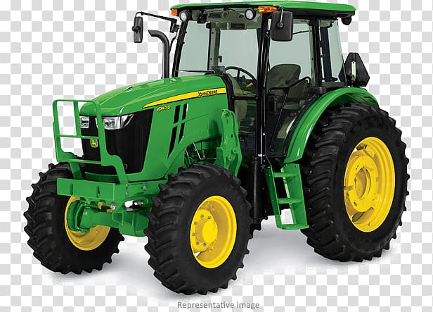 John Deere Tractor Agriculture Agricultural machinery Farm, Tractor Equipment transparent background PNG clipart