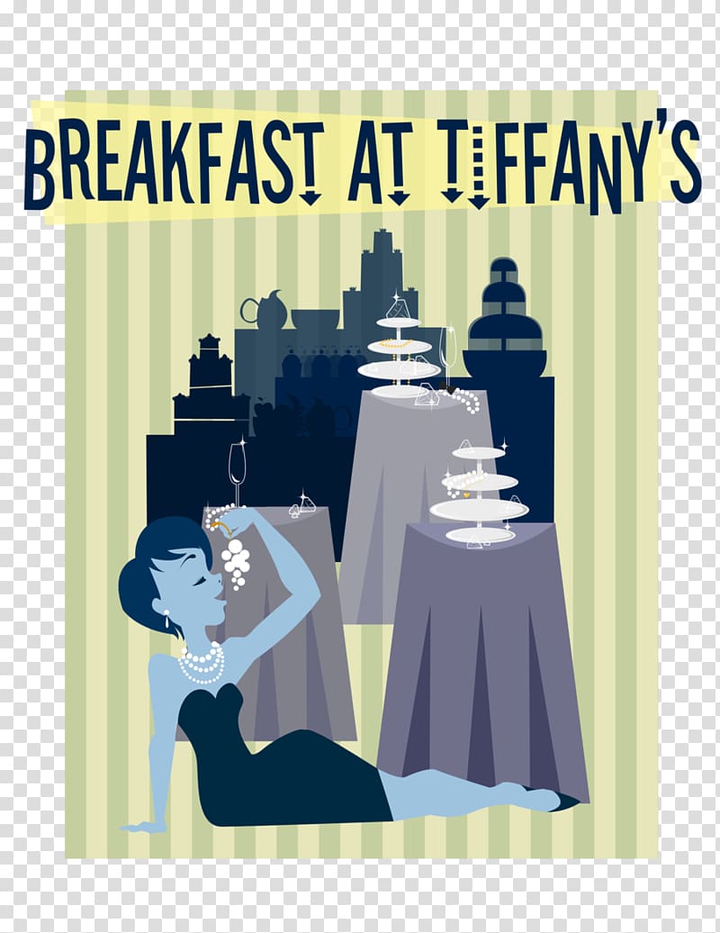 Poster Graphic design Human behavior, Breakfast at tiffany transparent background PNG clipart