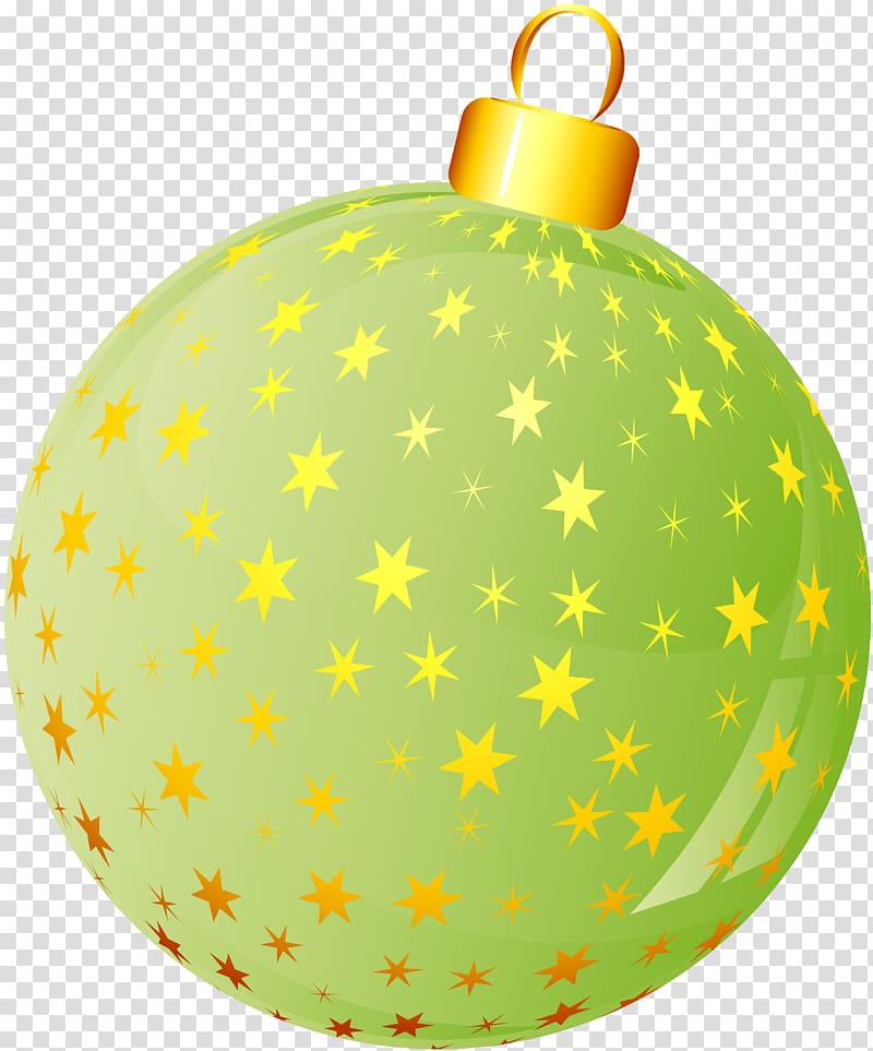 Christmas ornament Yellow Christmas decoration Albeca, shuttlecock transparent background PNG clipart