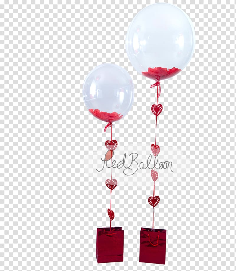 Hot air balloon Valentine\'s Day Gift Balloons Cork by Red Balloon, petals fluttered in front transparent background PNG clipart