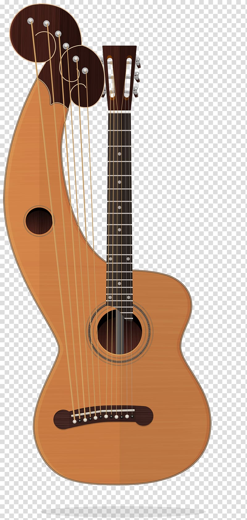 Acoustic guitar Tiple Ukulele Cuatro Cavaquinho, Acoustic Guitar transparent background PNG clipart