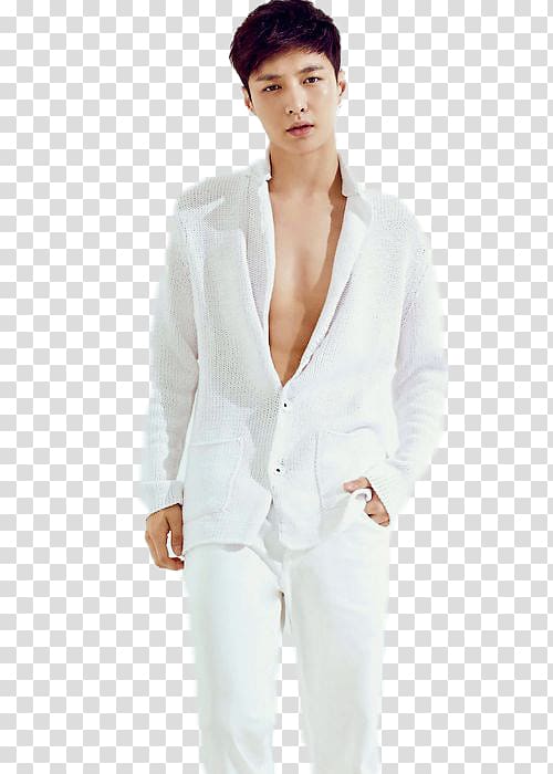 Yixing Zhang EXO K-pop Lucky One Male, Laying transparent background PNG clipart