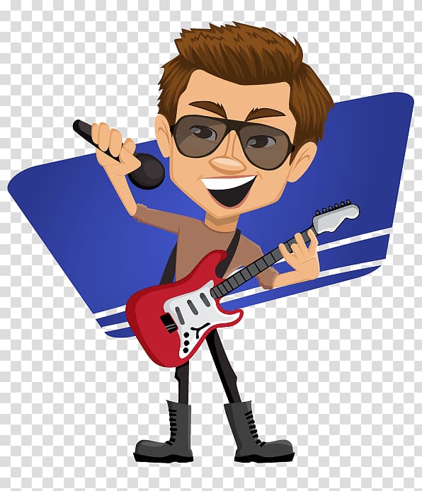 man playing guitar illustration, Singer Singing , Free Singing transparent background PNG clipart