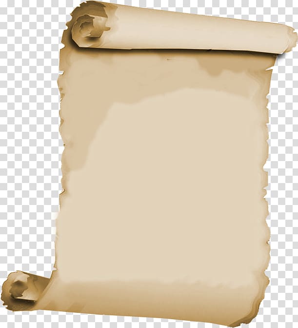 Paper Parchment Scroll Letter, vintage banners transparent background PNG clipart