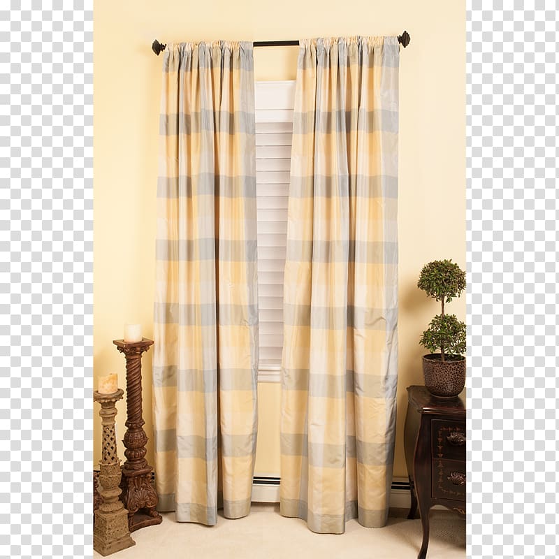Curtain Window treatment Roman shade Dupioni, silk material transparent background PNG clipart