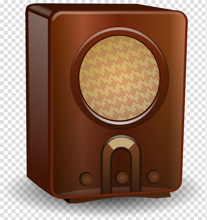 Golden Age of Radio Antique radio , radio transparent background PNG clipart