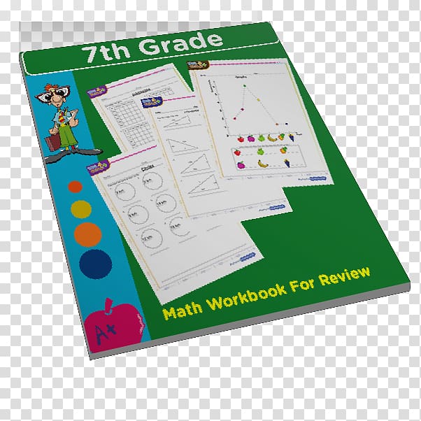 Workbook Seventh grade Education Number Mathematics, Kids math transparent background PNG clipart