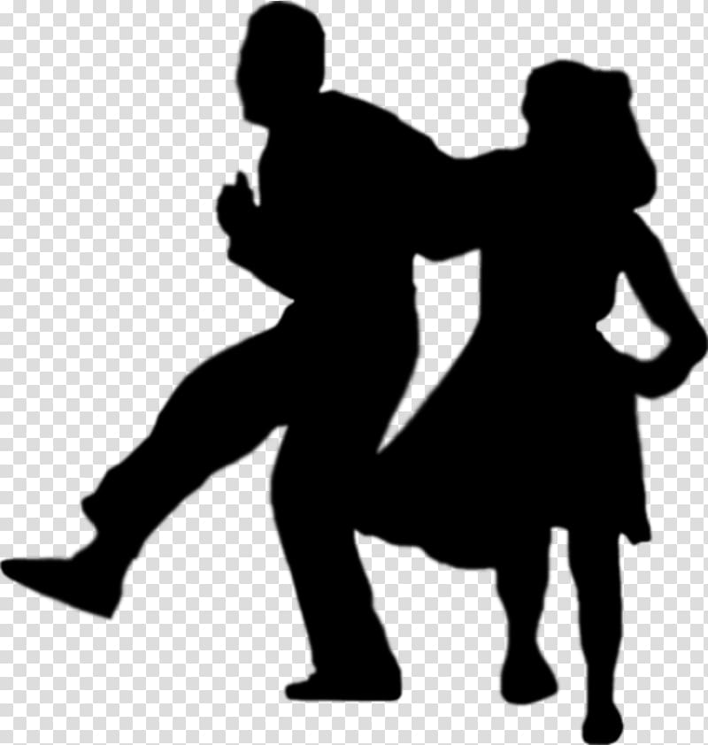 Dance Silhouette Swing Nightclub, dancing transparent background PNG clipart
