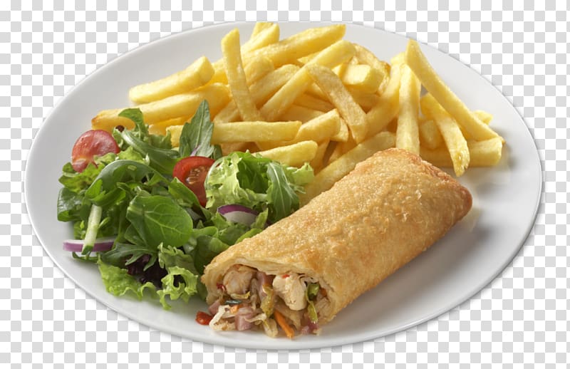 French fries Spring roll Food Master Anna Paulowna Full breakfast, others transparent background PNG clipart