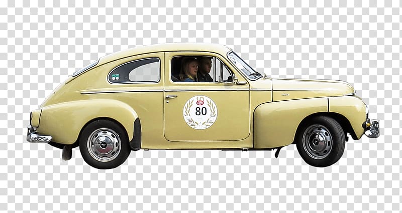 Volvo PV444 Antique car Classic car, car transparent background PNG clipart