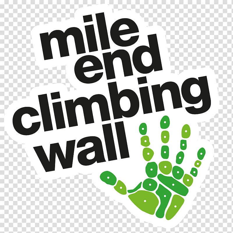 Logo Mile End Climbing Wall Traverse, wall climbing transparent background PNG clipart