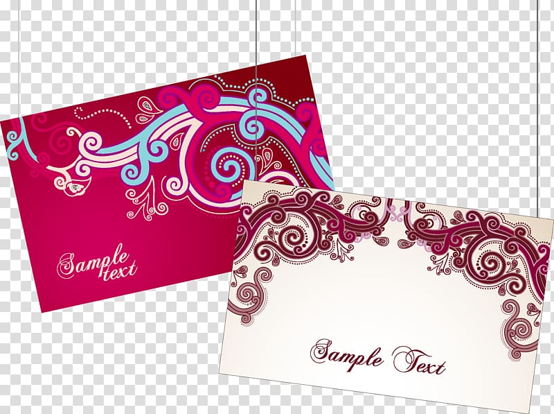 Paper Business card Template, Tag transparent background PNG clipart