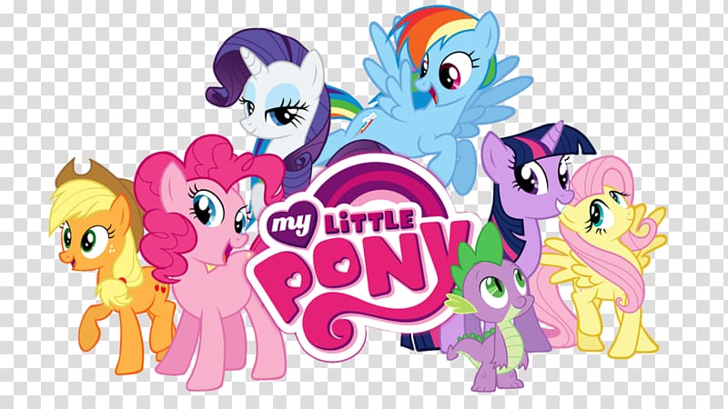 My Little Pony illustration, Pinkie Pie Twilight Sparkle Rainbow Dash Pony Applejack, My Little Pony Background transparent background PNG clipart
