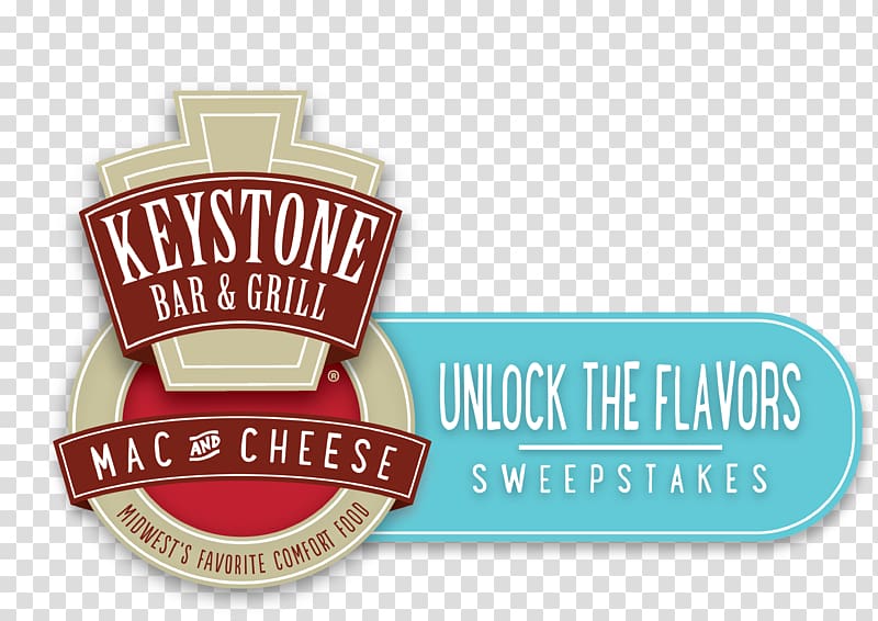 Keystone Bar & Grill Macaroni and cheese Logo Kroger, give away transparent background PNG clipart