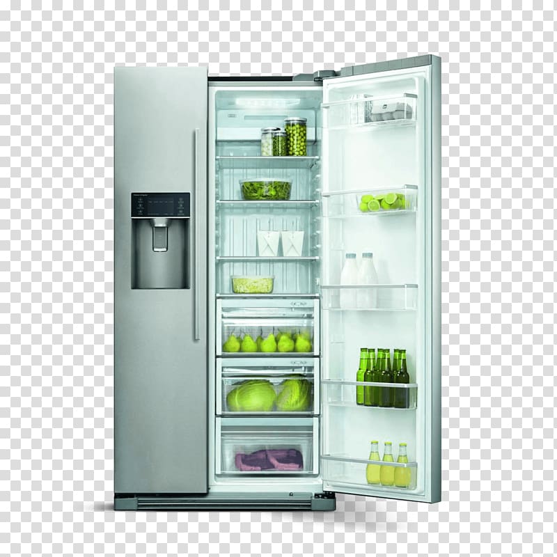 Refrigerator Fisher & Paykel Dishwasher Freezers Kitchen, refrigerator transparent background PNG clipart