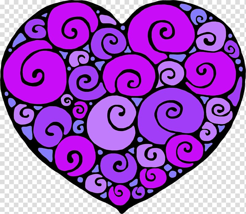 Teacher Heart Classroom , purple heart transparent background PNG clipart